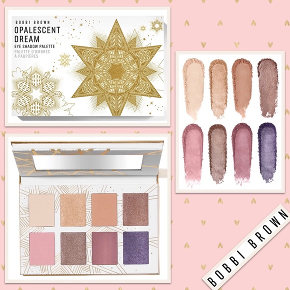 Bobbi Brown Opalescent Dream EyeshadowPalette (Purple Rose Peach Cream)
